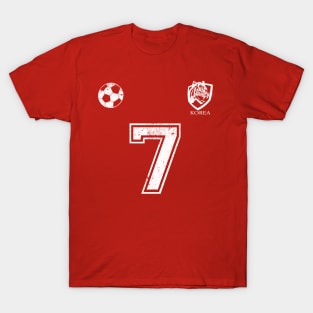 Korean soccer red tee for world cup T-Shirt